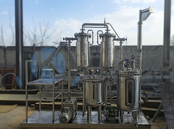 Производство Пилотная установка для извлечения жира - ЭПИ66